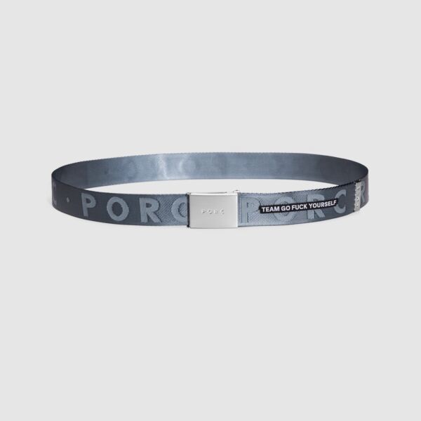 "TGFY" Charcoal Belt