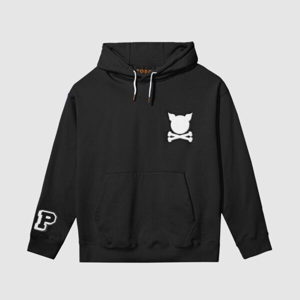 "Ruthless" Black Hooded Sweat