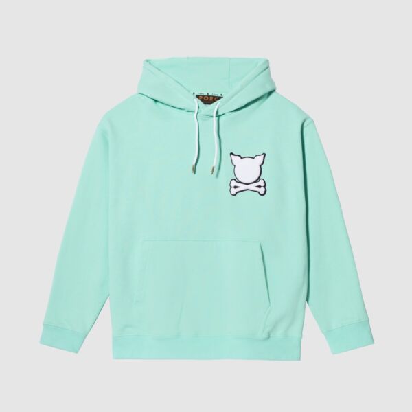 "Ruthless" Mint Hooded Sweat