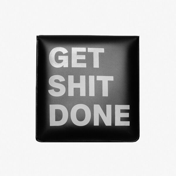 "Get Shit Done" Black Pocket Ashtray