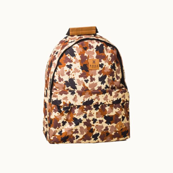 "Camouflage" Brown Backpack