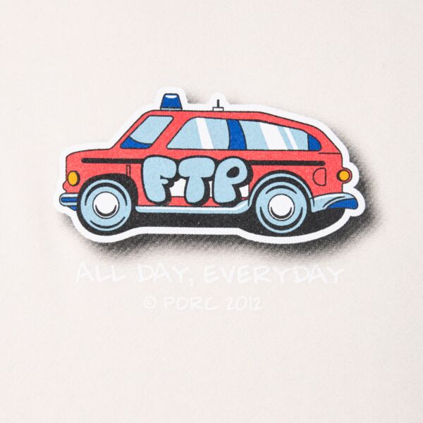 "1312" Off White Hooded Sweat