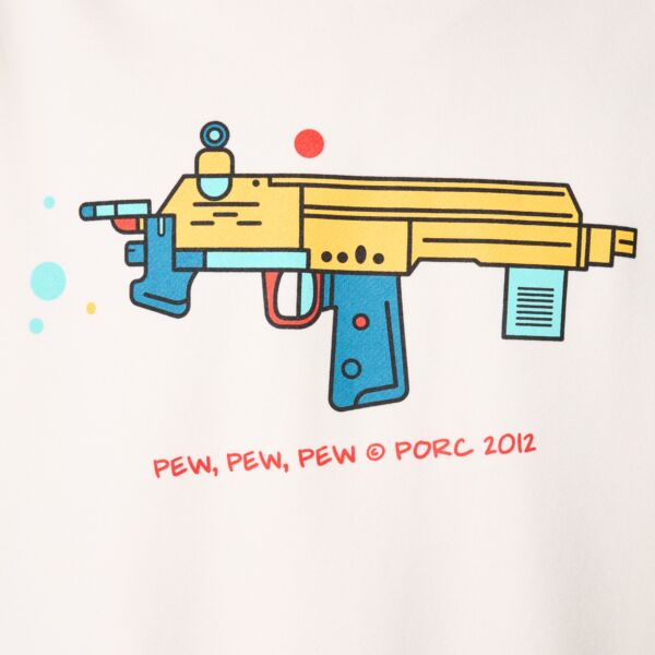 "Arsenal" Off White Hooded Sweat