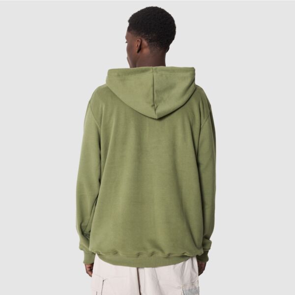 "Bucuresti" Olive Hooded Sweat