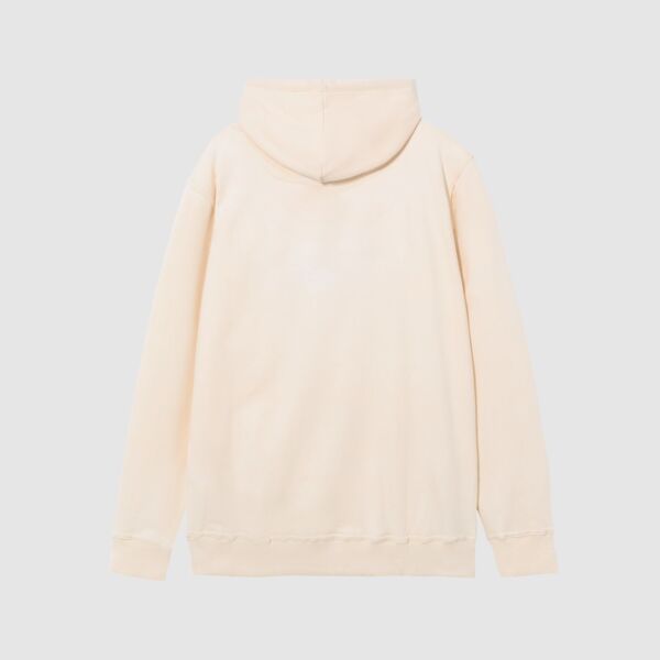 "Tilted" Mineral Zipper Hooded Sweat