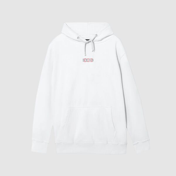 "DXSSIII_008" White Hooded Sweat