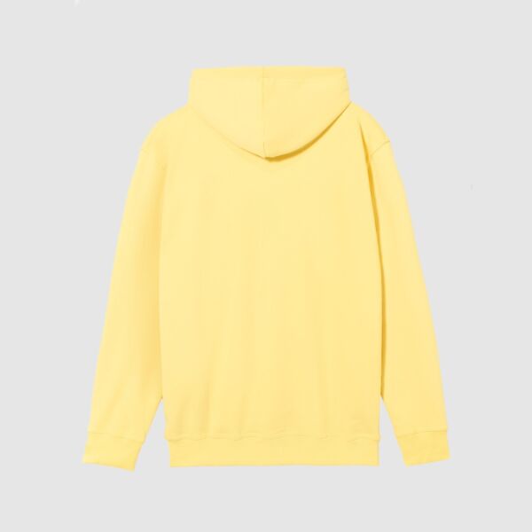"Logo" Yellow Hooded Sweat