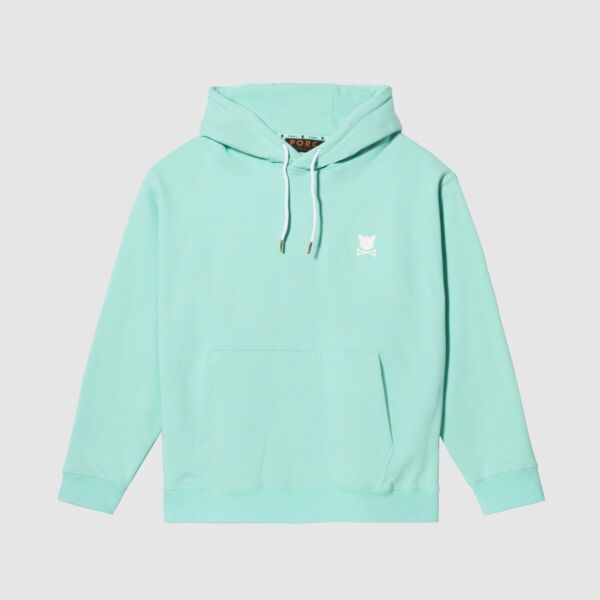 "Capital" Mint Hooded Sweat