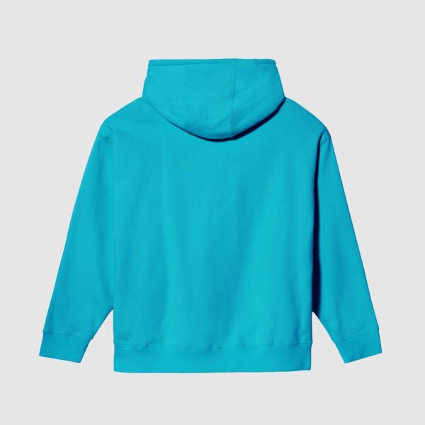 "Capital" Teal Hooded Sweat