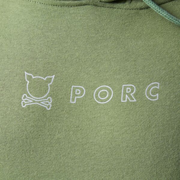 "Vital" Olive Hooded Sweat