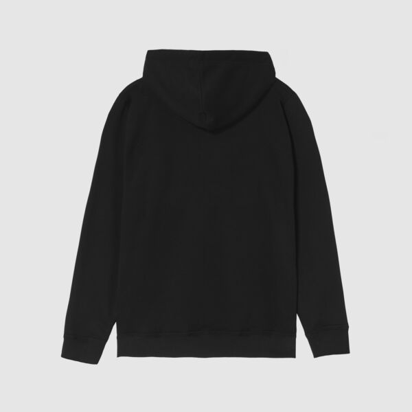 "Logo" All Black Hooded Sweat