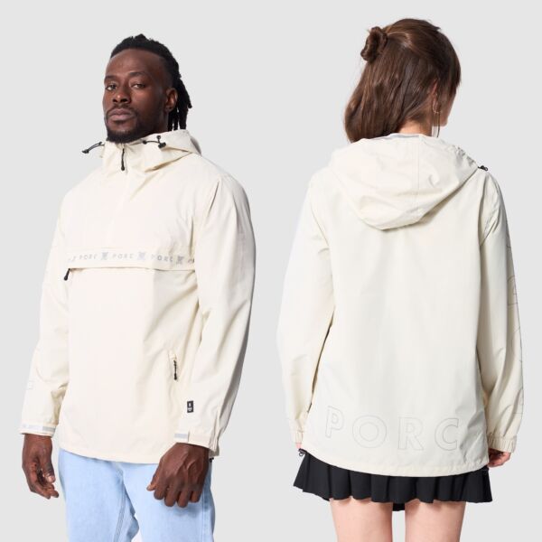 "Horizon" Off White Reflective Jacket
