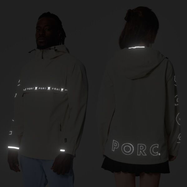"Horizon" Off White Reflective Jacket