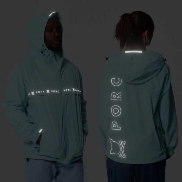 "Steep" Mint Reflective Jacket