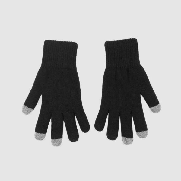 "Crooked" Black Touchscreen Gloves