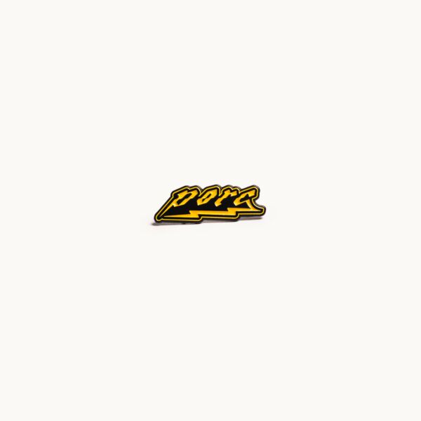 "Flash" Metallic Pin