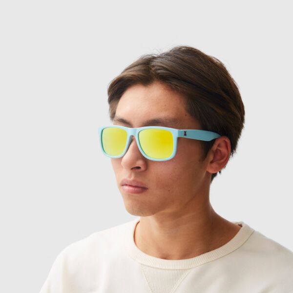 "Apollo" Aqua Mirror Polarized Sunglasses