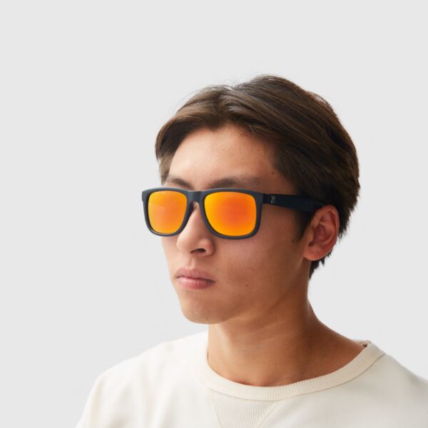 "Apollo" Black Mirror Polarized Sunglasses