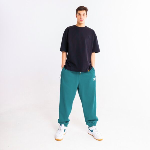 "Capital" Teal Sweatpants