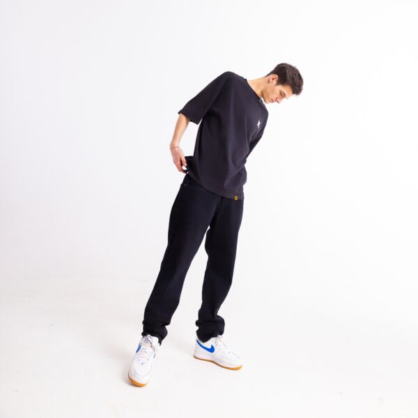 "Invert" Black Denim Pants