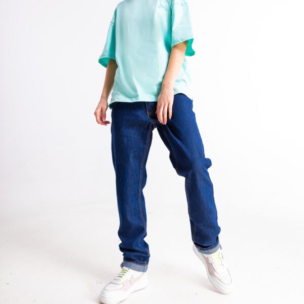 "Invert" Indigo Denim Pants