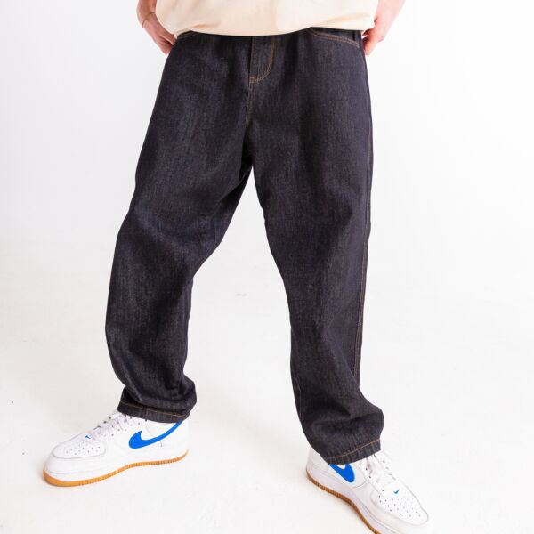 "Notorious" Black Denim Pants