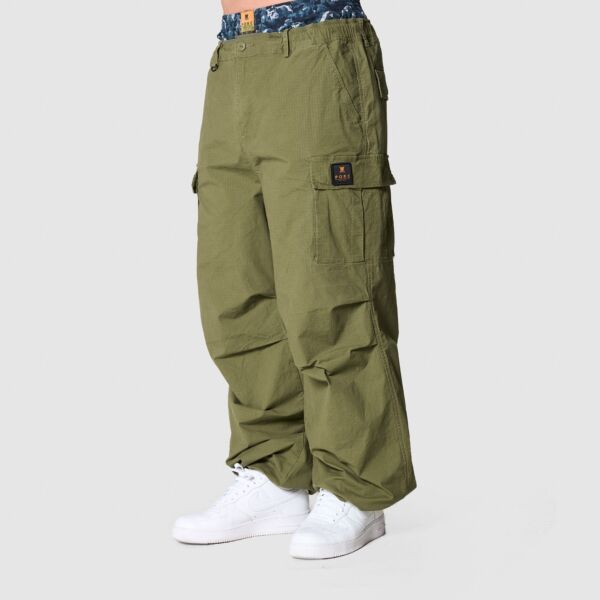 "Collect" Olive Parachute Pants