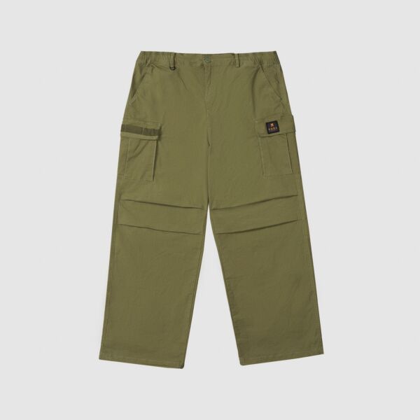 "Collect" Olive Parachute Pants