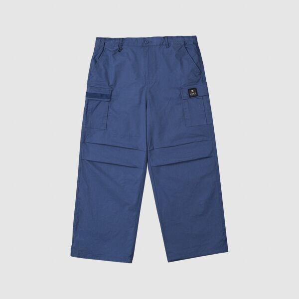 "Collect" Pig Blue Parachute Pants