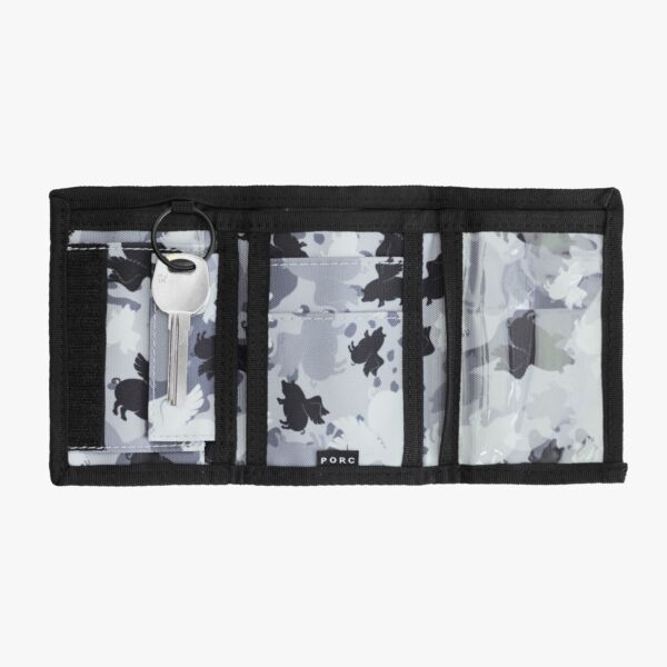 "Camouflage" Grey Wallet