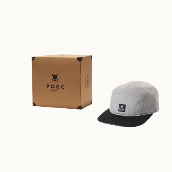 "Trademark" Grey Five Panel