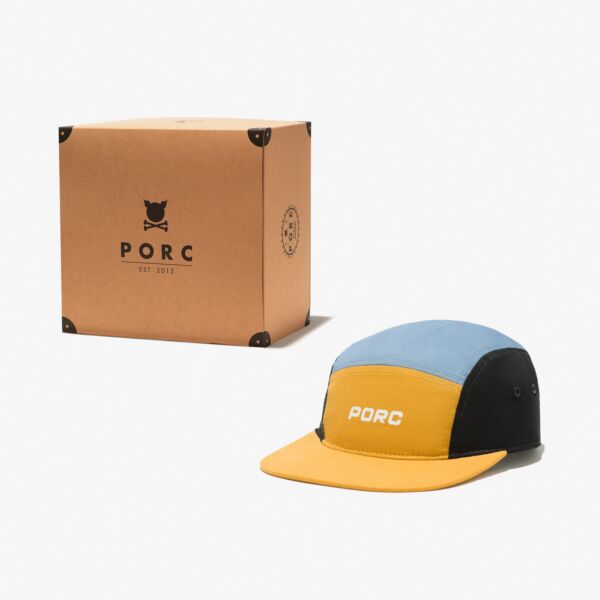 "Digital" Mustard/Black Five Panel