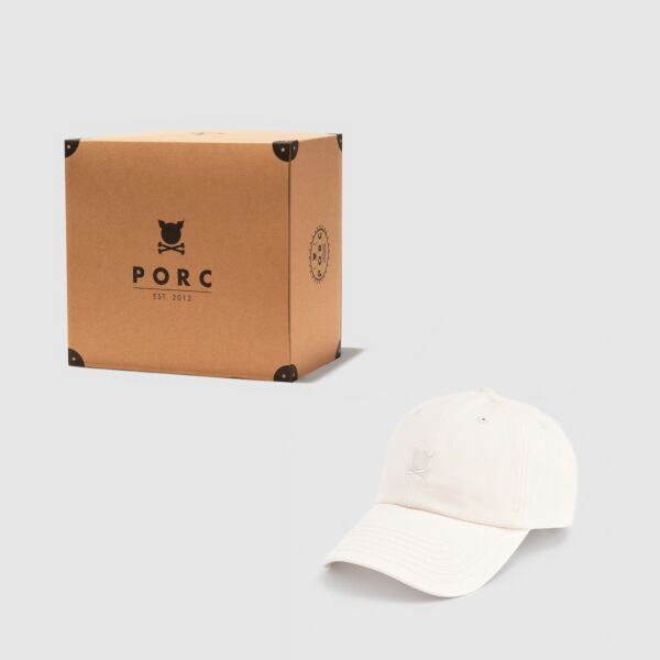 "Essential Logo" Off white Dad Hat