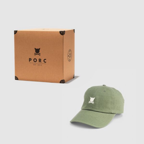 "Essential Logo" Olive Dad Hat