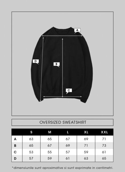 "Digital" Oversized Sweatshirt