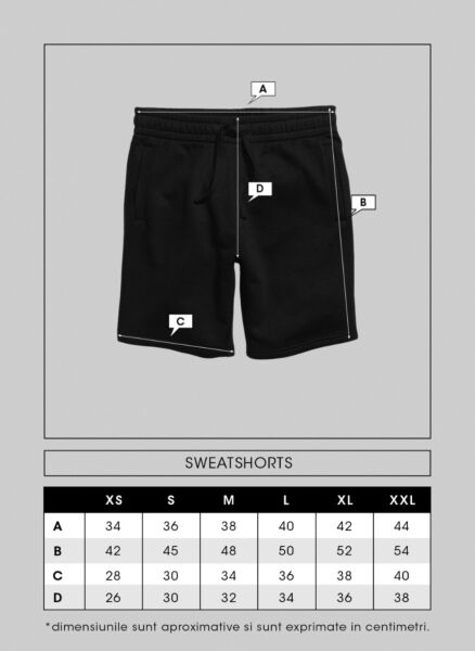 "Reflective Label" Sweatshorts