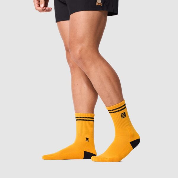 "Get Shit Done" Mustard Socks