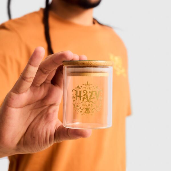 "Blaze" Green Stash Jar