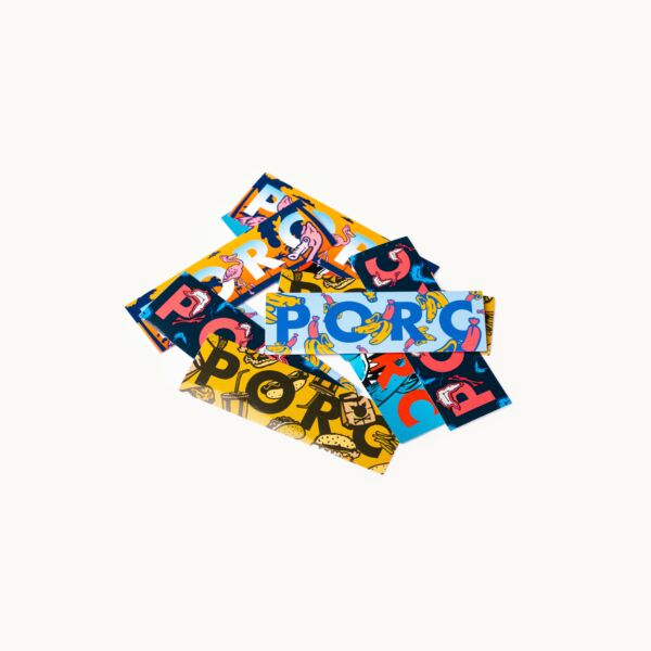 "Ingredients" Banana Sticker Pack