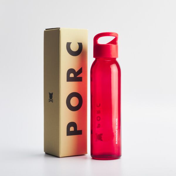 "Elements" Red Hydration Bottle