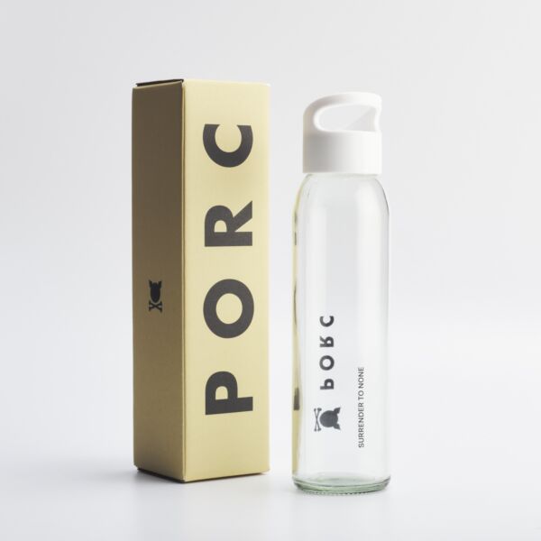 "Elements" White Hydration Bottle