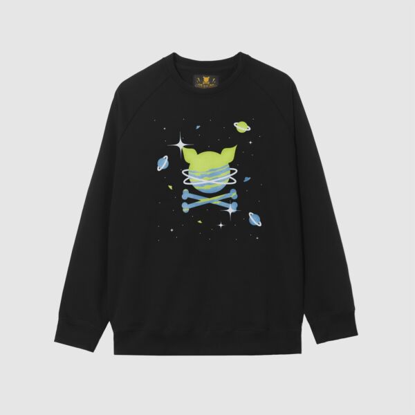 "Planets" Black Sweatshirt