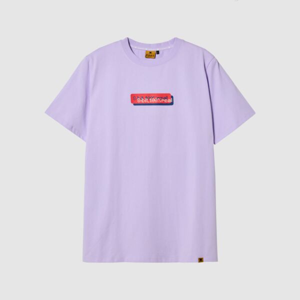 "8-bit" Lila T-Shirt