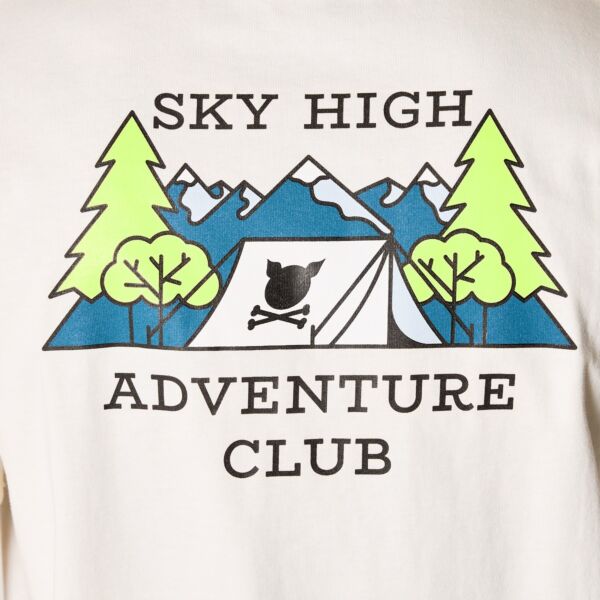 "Adventure Club" Off White T-Shirt