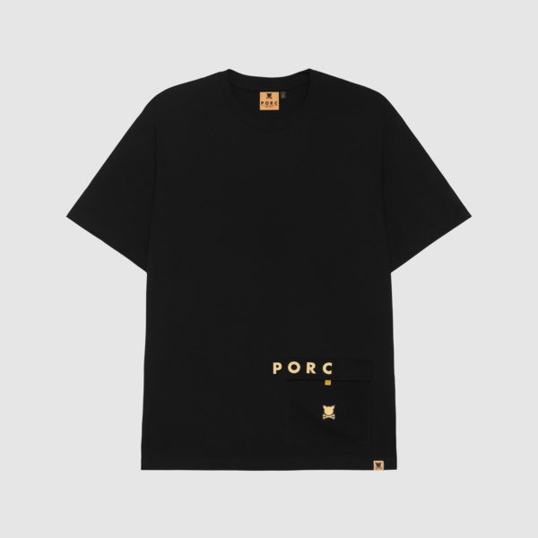 "Determined" Black Pocket T-Shirt