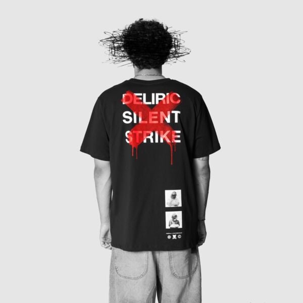 "DXSSIII_007" Black T-Shirt