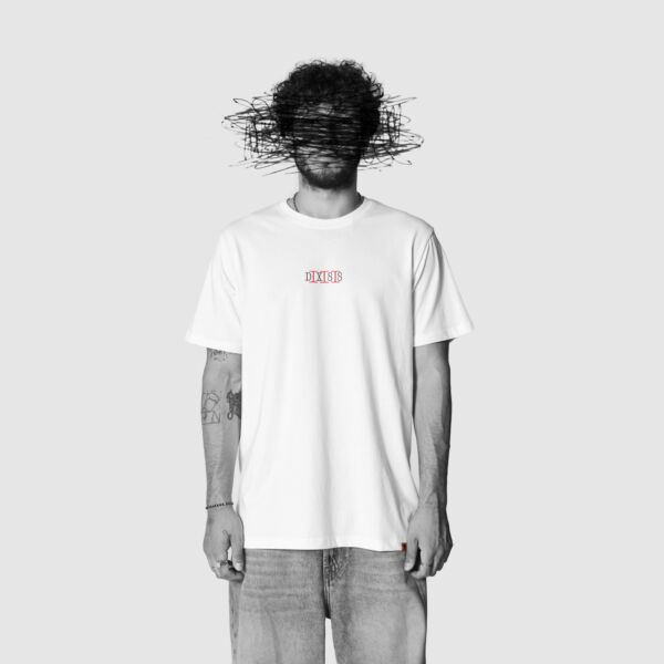"DXSSIII_008" White T-Shirt