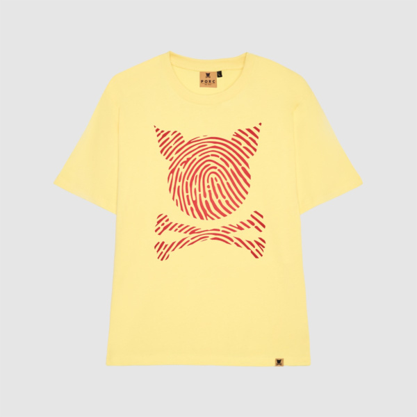 "Fingerprint" Yellow T-Shirt