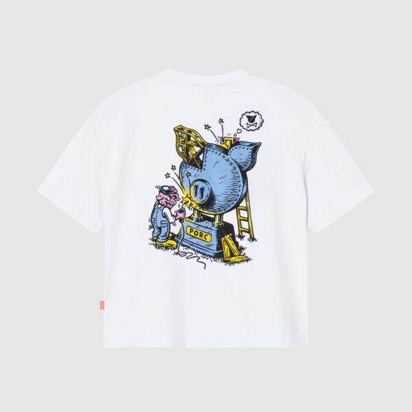 "Fixer" White T-Shirt