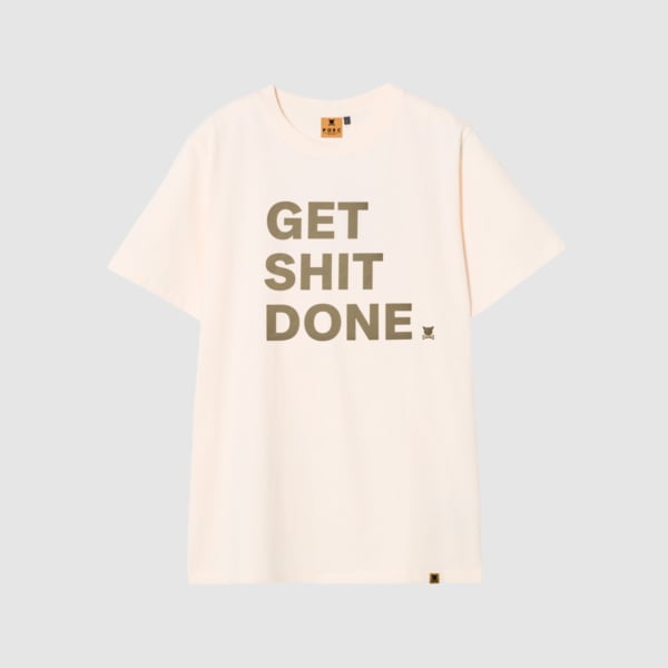"Get shit done" Off White T-Shirt
